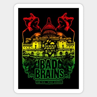 Retro Bad Brains Sticker